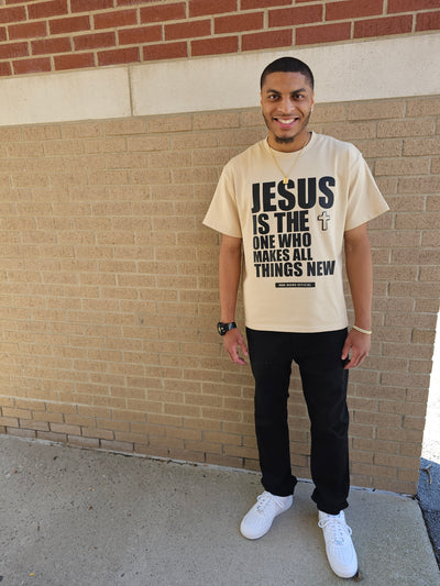 ALL THINGS NEW JESUS TEE