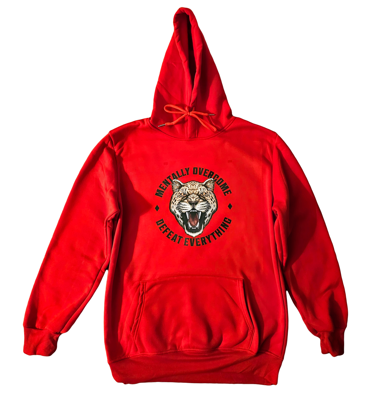 MODE BRAND "CHEETAH LOGO" Red Hoodie